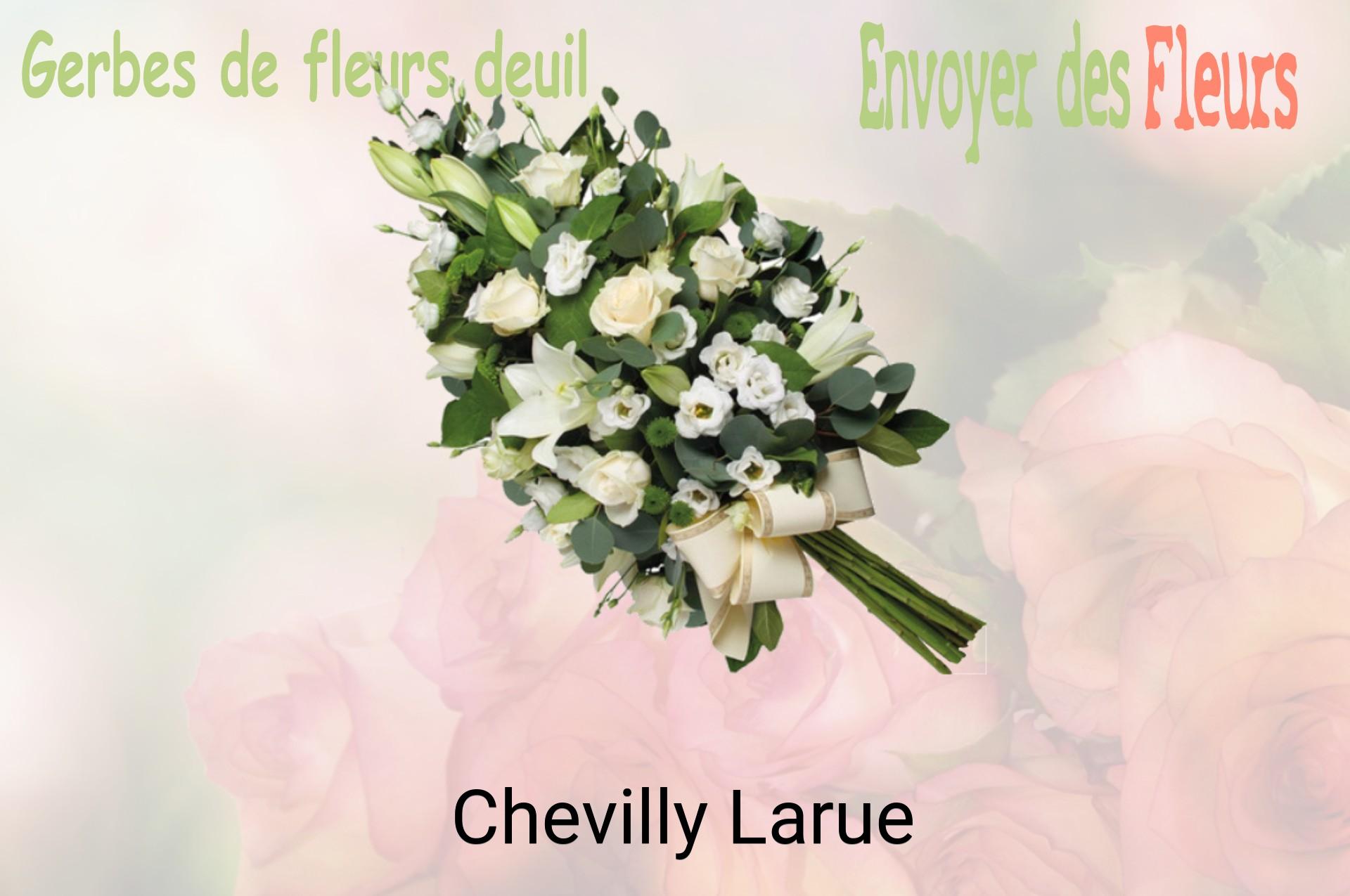 Gerbe de fleurs de deuil livrée à Chevilly-Larue